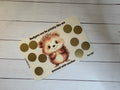 ZOO ANIMAL scratch off savings challenge