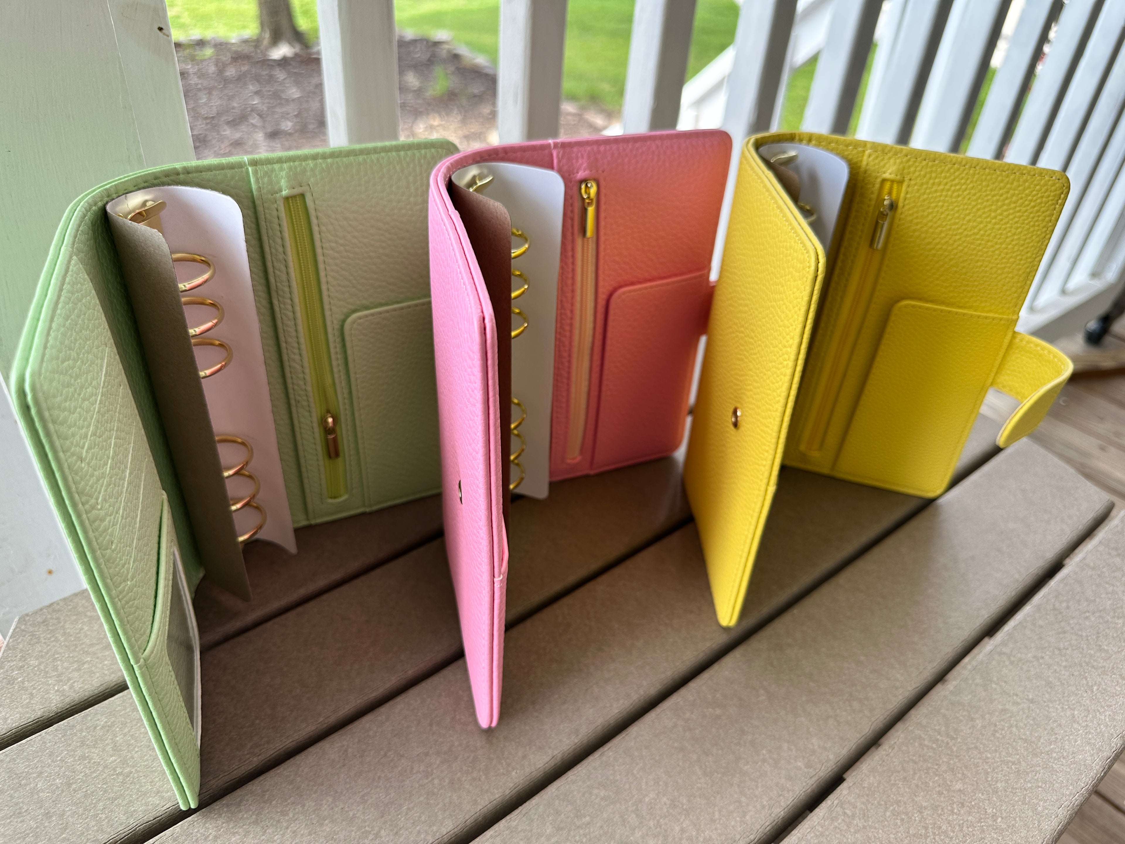 A6 Cobblestone binders