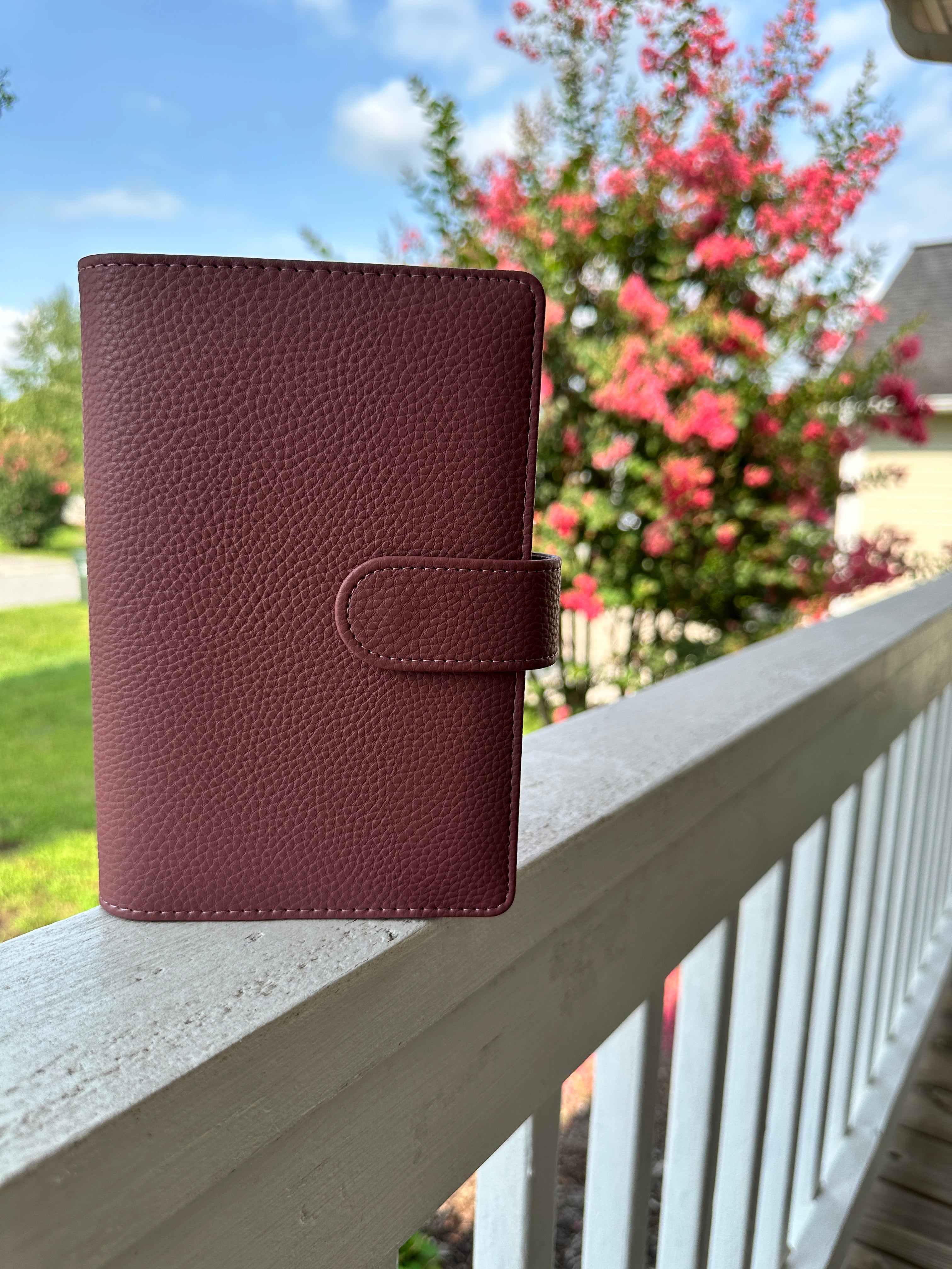 A6 Cobblestone binders