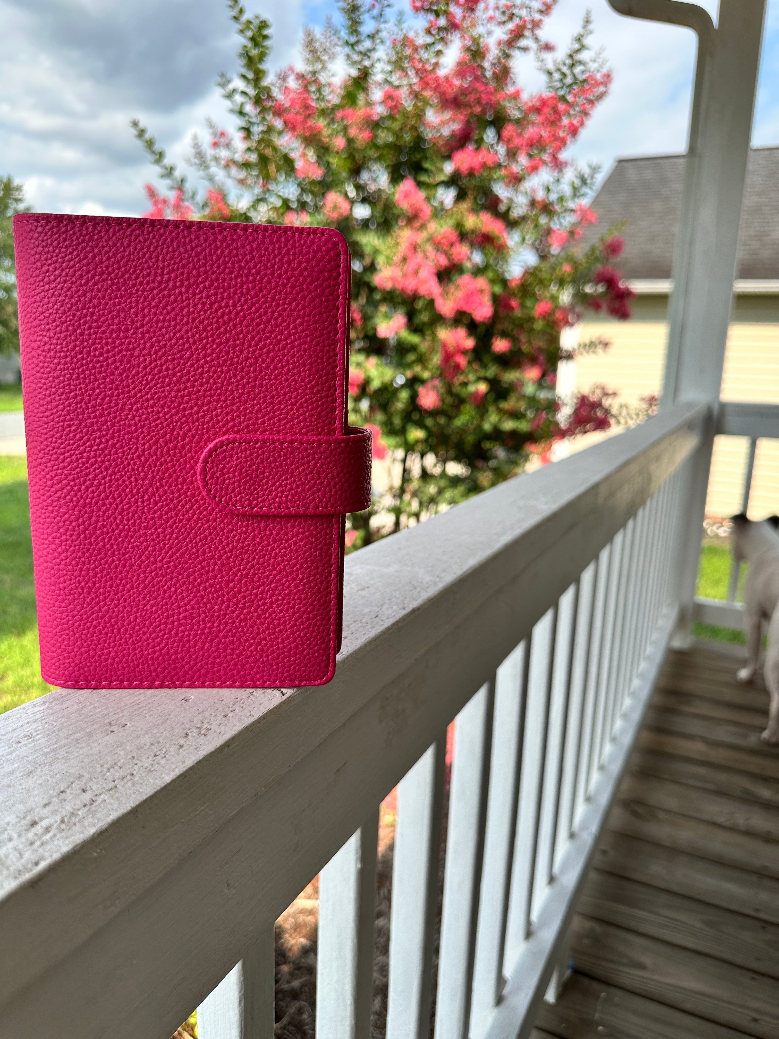 A6 Cobblestone binders