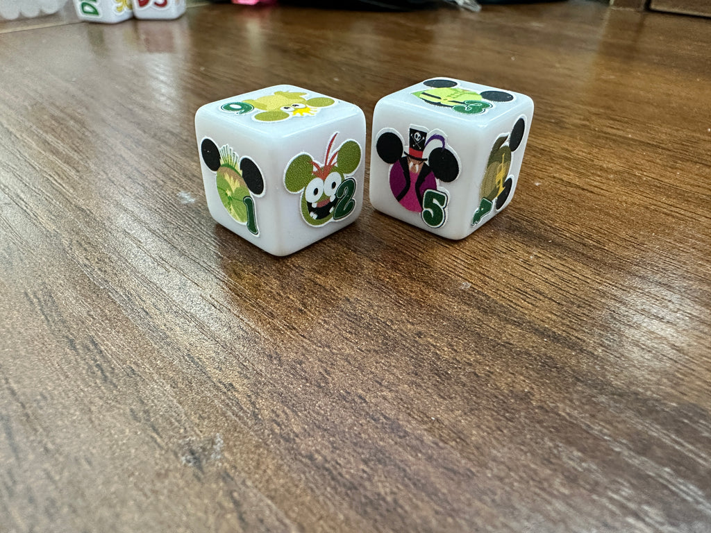 Princess and a frog dice