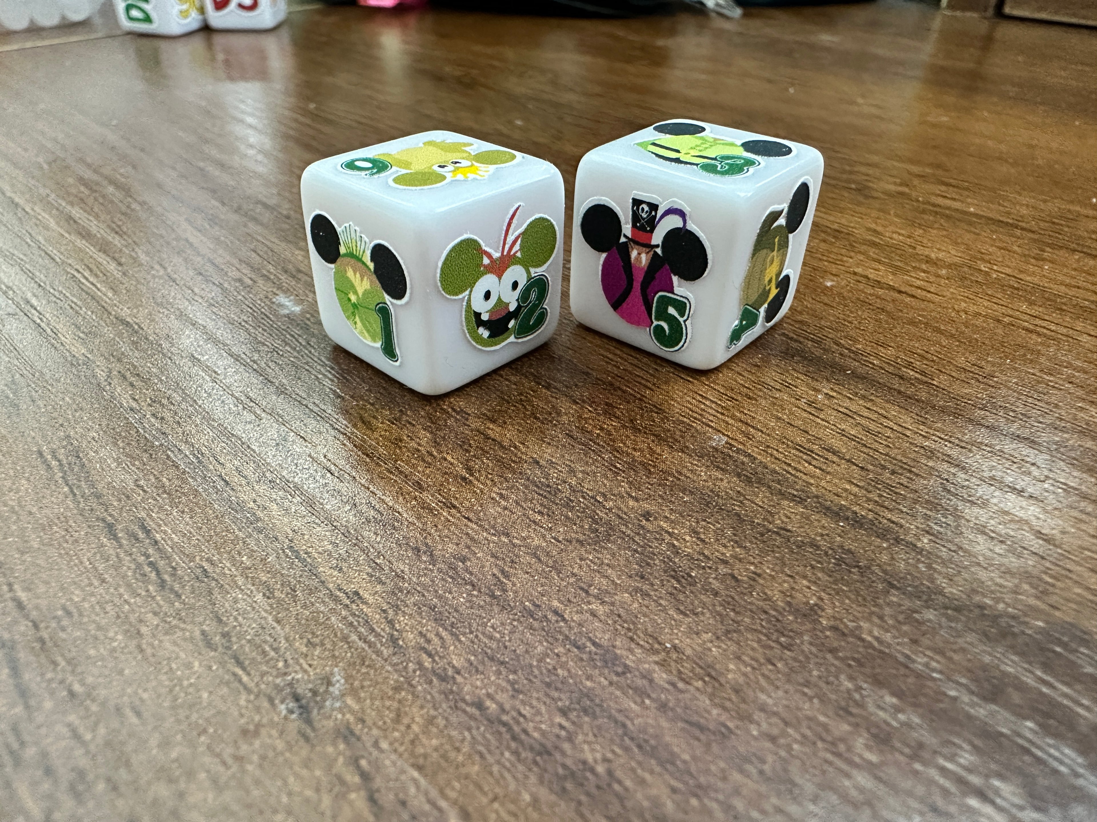 Princess and a frog dice