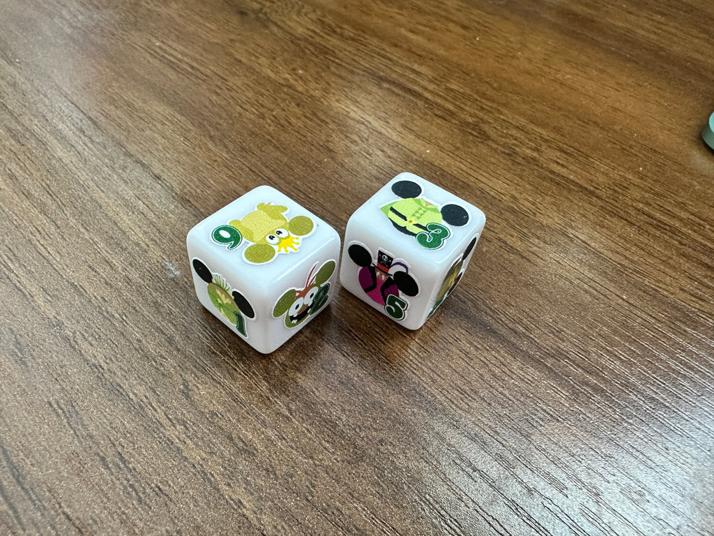 Princess and a frog dice