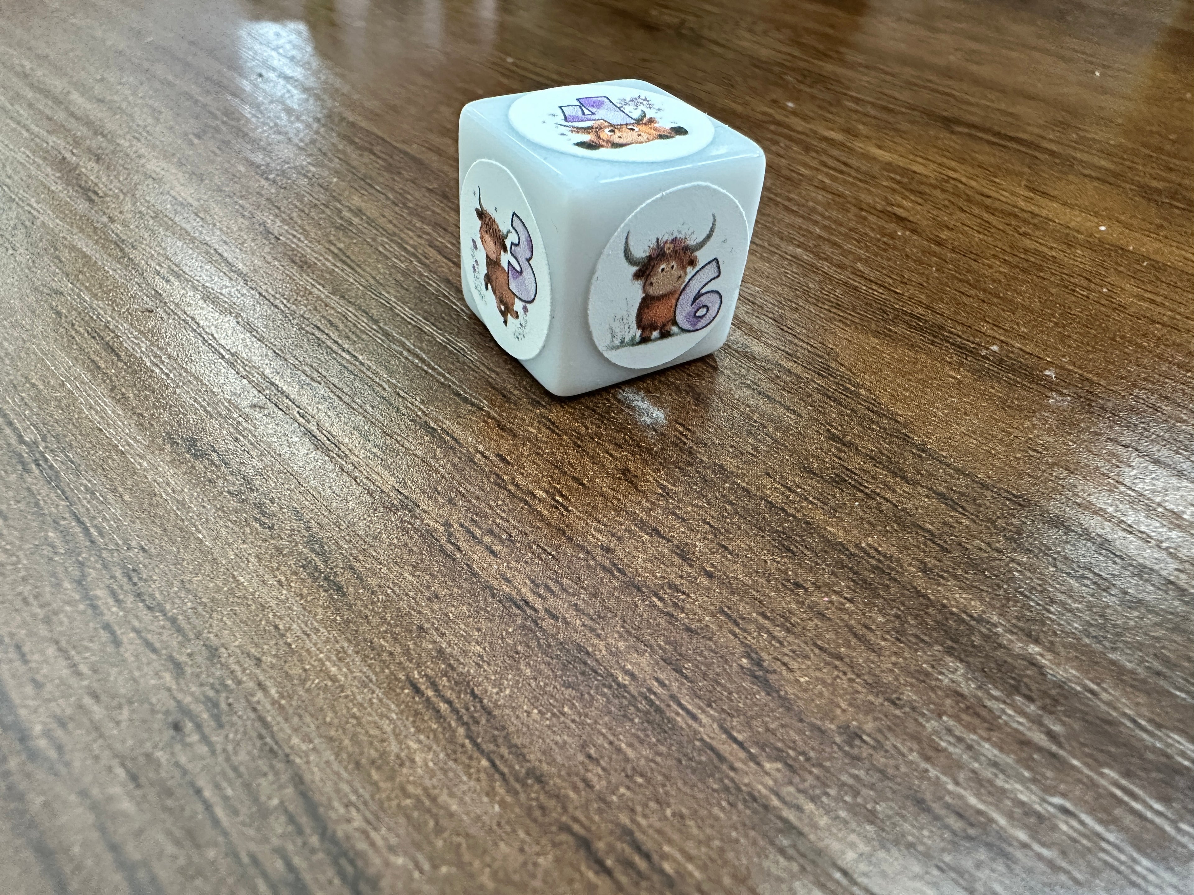 Highland Cow Dice