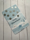 WINTER WONDERLAND scratch off savings challenge