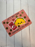 TACO ABOUT scratch off savings challenge
