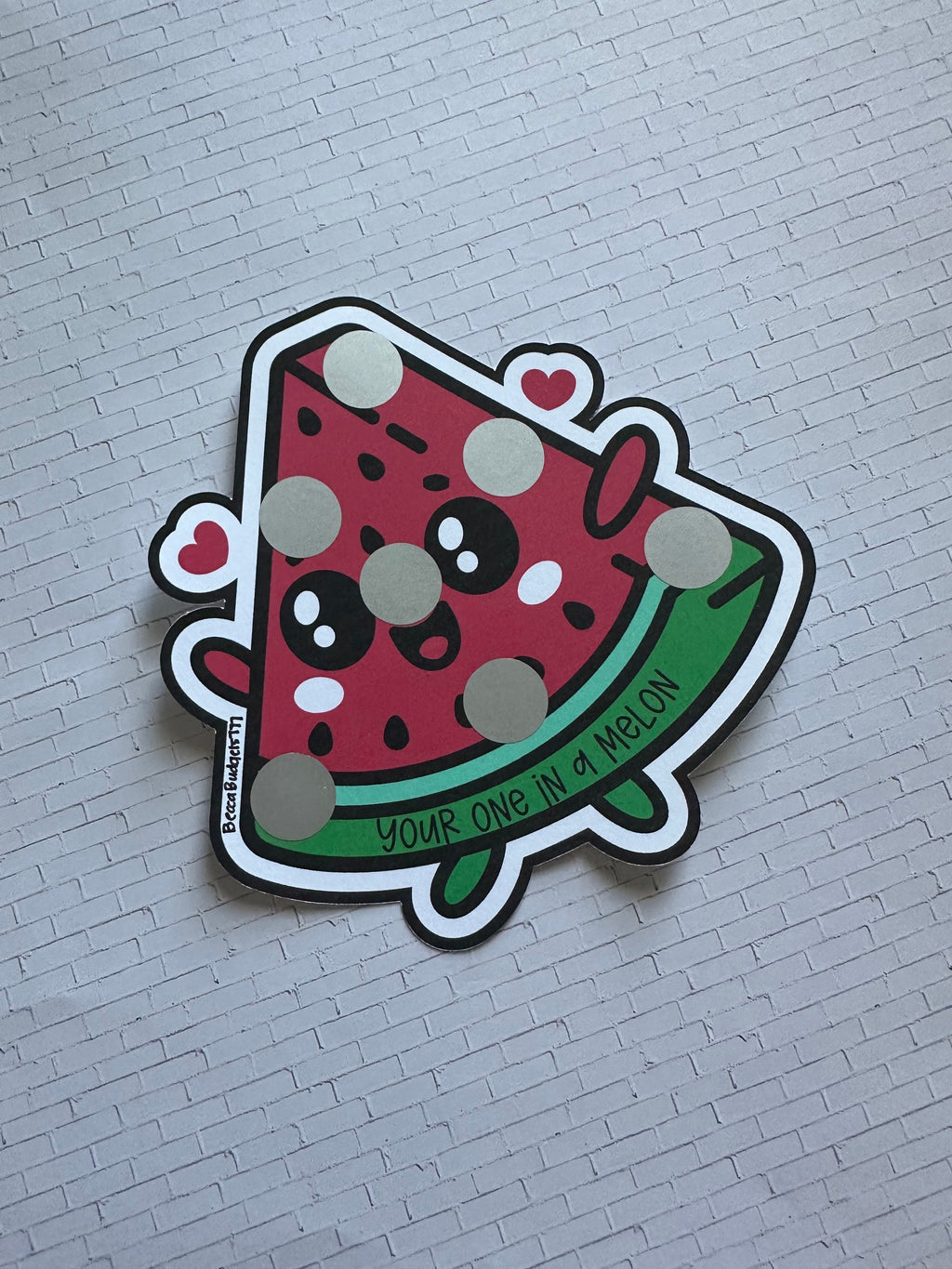 ONE IN A MELON mini scratch off