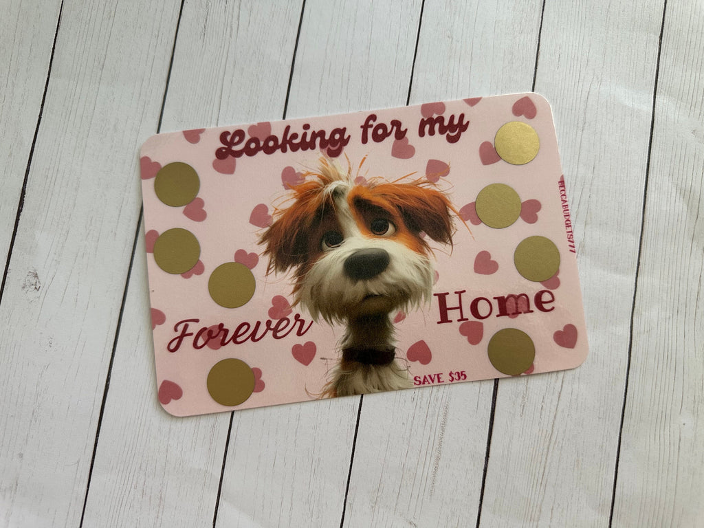 FOREVER HOME scratch off savings challenge ***CHARITY***