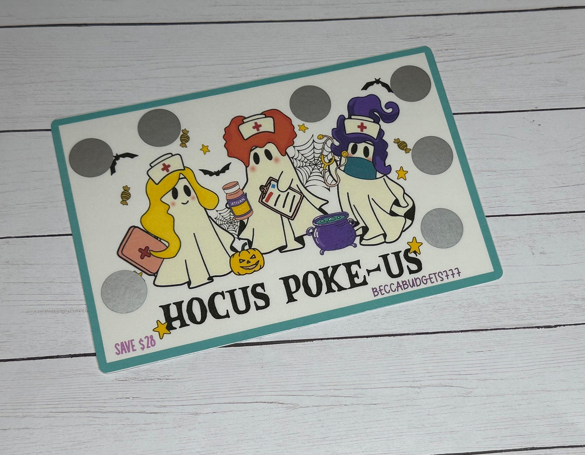 HOCUS POKE-US scratcher savings challenge