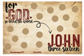 JOHN 3:16 scratch off savings challenge