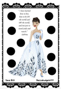 AUDREY HEPBURN SABRINA scratch off savings challenge