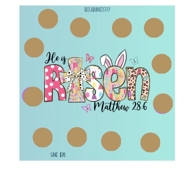 RISEN scratch off savings challenge