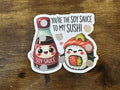 SOY SAUCE to SUSHI mini scratch off