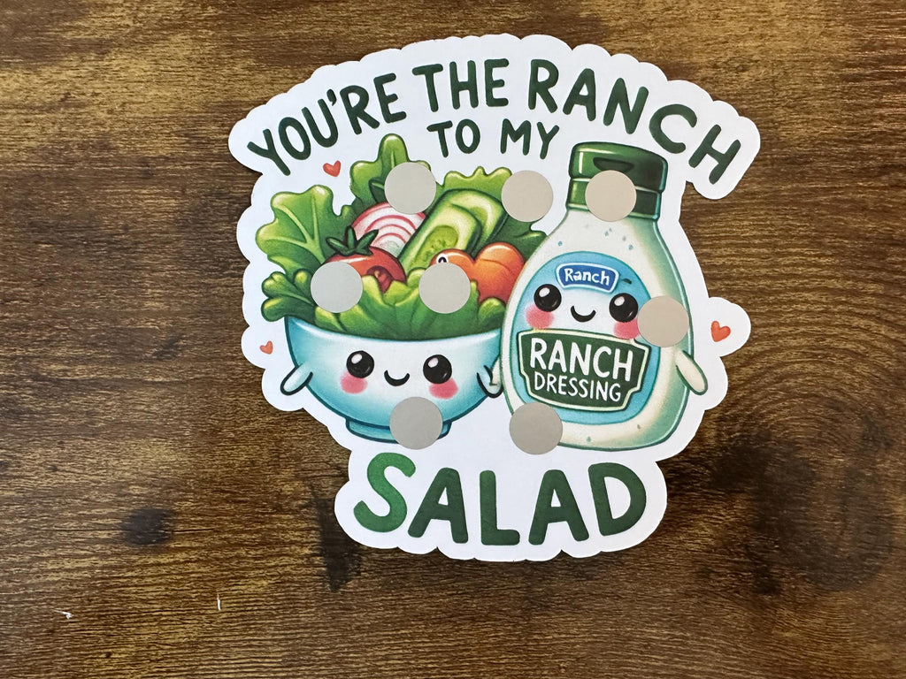 RANCH TO SALAD mini scratch off