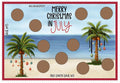 MERRY CHRISTMAS in JULY scratch off savings challenge