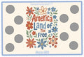 LAND of the FREE scratch off savings challenge