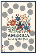 AMERICA scratch off savings challenge