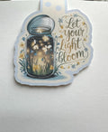 YOUR LIGHT BLOOM magnetic bookmark