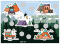 WANDER NOT LOST scratch off savings challenge
