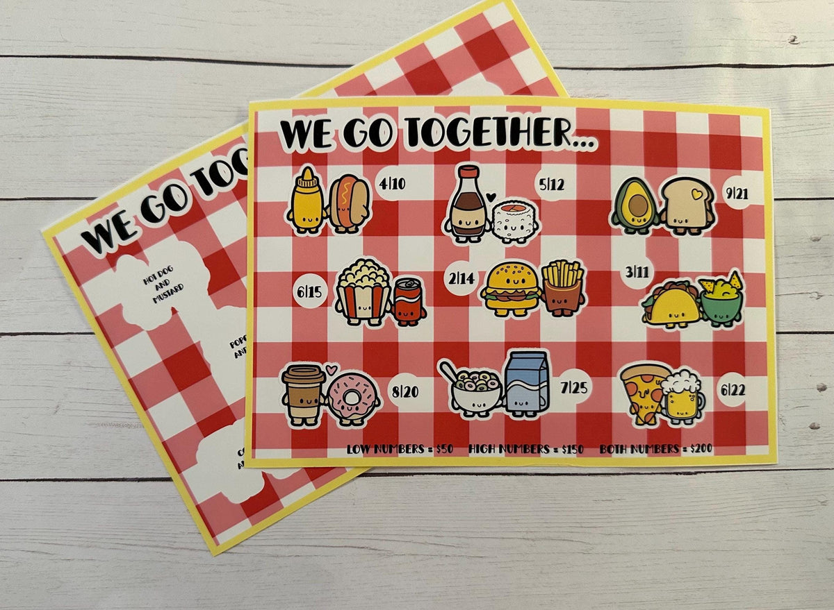 WE GO TOGETHER sticker game