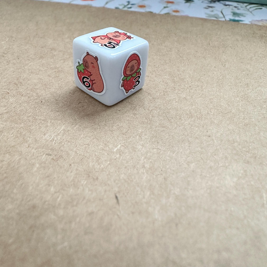 STRAWBERRY CAPYBARA DICE